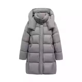 【Valkyvia/悠悠奢品】长泡芙鹅绒服MT8805