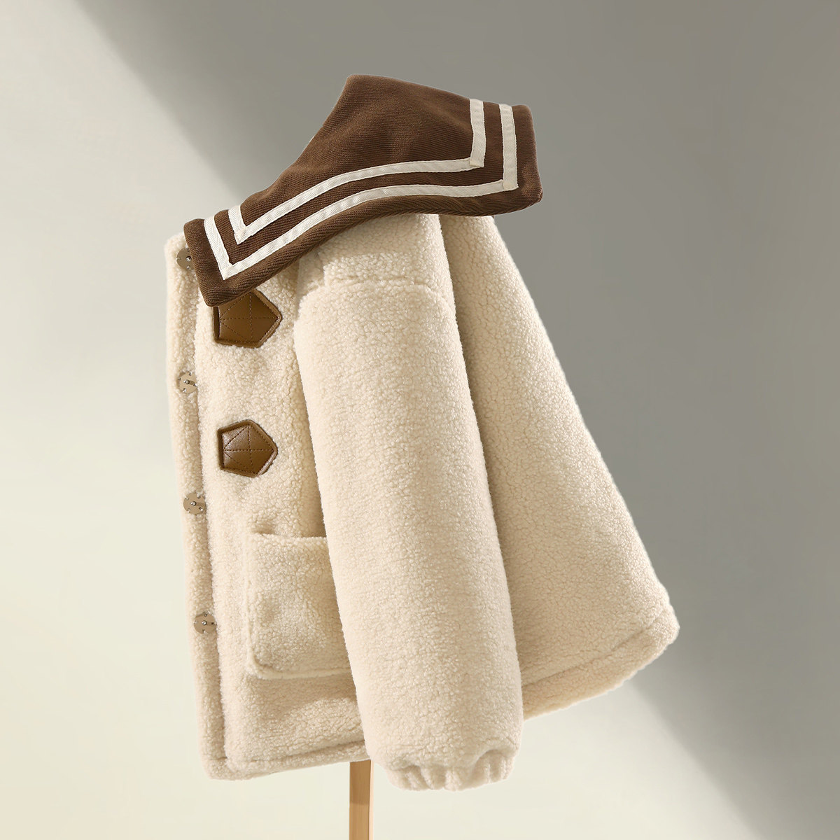 小虎帕蒂外套儿童秋冬毛毛衣中大童保暖毛绒加厚翻领洋气上衣新款,童装/婴儿装/亲子装,普通外套,淘宝优惠券,粉丝福利购,淘宝优惠卷