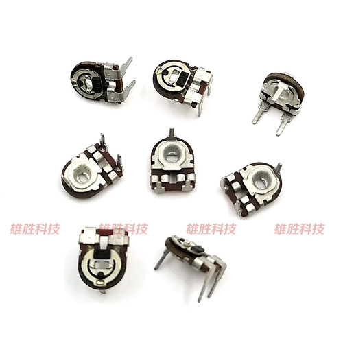 可调电阻电位器 SR085 100/200/500R 1/2/5/10/50/100K 微调开关