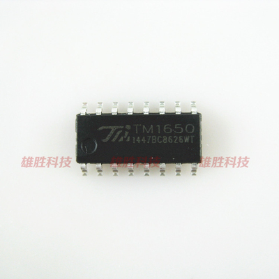〖全新原装〗TM1650 贴片16脚 LED面板驱动数码管IC芯片 集成电路