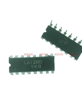 〖全新原装〗LA1260 直插16脚 收音机中频信号功放IC芯片 DIP-16