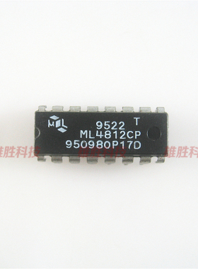 〖原装拆机〗ML4812CP 直插16脚 功率因数控制器芯片 IC集成电路