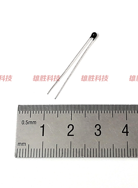 NTC热敏电阻MF52AT温度传感器MF52-100KJ黑头100K 5％精度B值3950