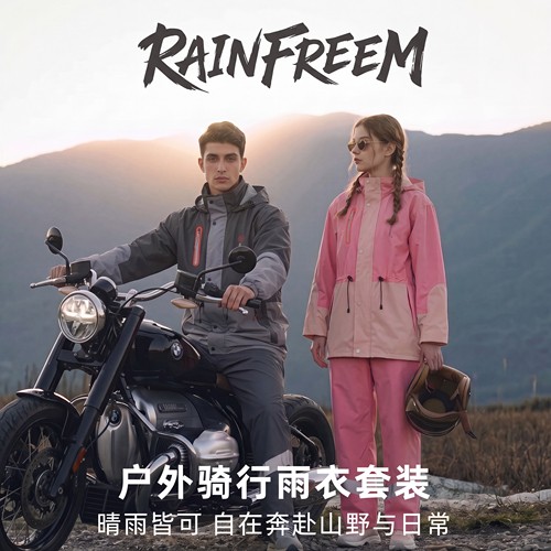 琴飞曼防暴雨男女雨衣全身骑行