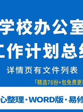 校长室主任中学小学个人民办学校招生办公室工作计划总结计划总结