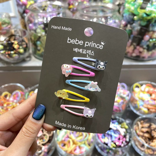 可爱百搭卡通三丽鸥BB夹鸭嘴夹