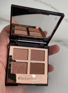 CT四色奢彩眼影盘枕边话哑光吻痕明眸显白易上色细闪亮片大地色女