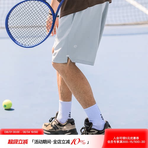 吕小虎美式透气立体反光烫画短裤