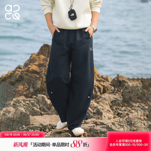 ACTUP秋季新款弯刀休闲裤男