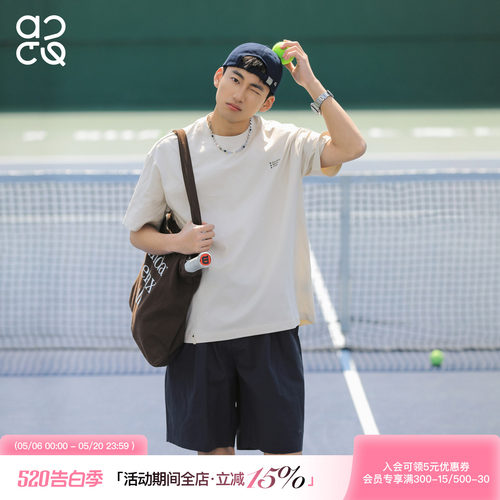 吕小虎ACTUP纯棉透气短袖T恤