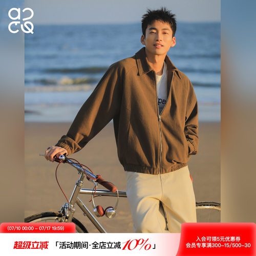 ACTUP男士高级感老钱风外套