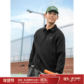 新款 吕小虎ACTUP 休闲翻领上衣 POLO衫 春秋季 美式 复古亲肤透气长袖