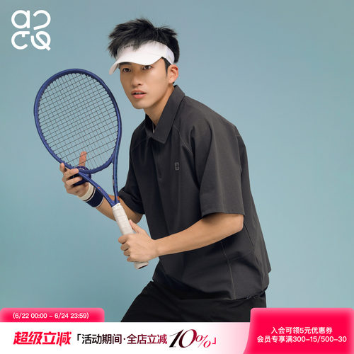 ACTUP2026夏短袖POLO衫男翻领
