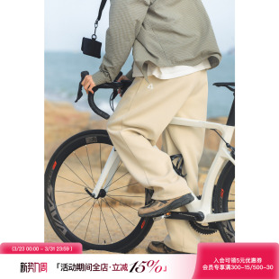 青少年松紧腰针织运动裤 春秋宽松直筒休闲裤 潮 男士 吕小虎重磅卫裤