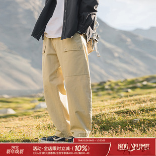 直筒休闲裤 穿搭一整套工装 青少年潮流套装 长袖 吕小虎秋季 衬衫 男士