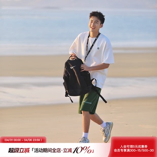 夏季 吕小虎简约刺绣防皱短袖 t恤衫 男款 开叉白色上衣 潮牌原创男装