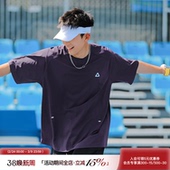 男生夜跑反光印花运动T恤潮 抗紫外线抗菌速干短袖 吕小虎夏季 新款