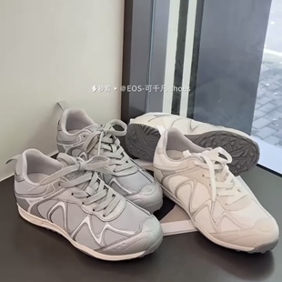 2373山系小弯月~5cm内增高休闲运动户外登山德训鞋女阿甘鞋