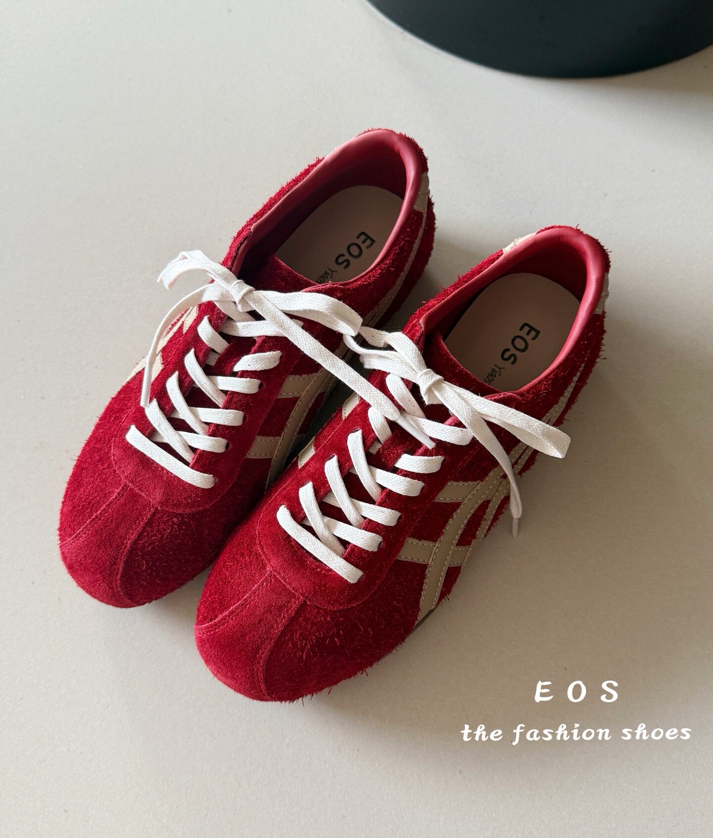 EOS复古时髦低帮休闲马拉松德训鞋女阿甘鞋9935-6图片