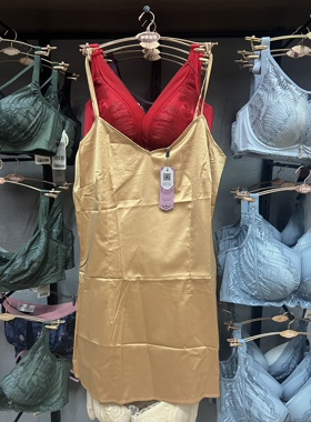 莎莲妮深V性感蕾丝花边镂空吊带裙透气轻薄SM15128 依曼丽17820