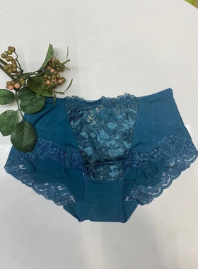 3条包邮芬奈内裤女性感提臀无痕中腰舒适平角内裤 女 底裤FC30103