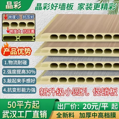 晶彩竹木纤维集成墙板性价比NO1