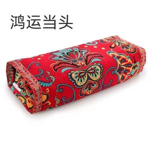 全荞麦枕头单人成人大人家用柏子壳乔麦皮壳高低枕芯带枕套枕头