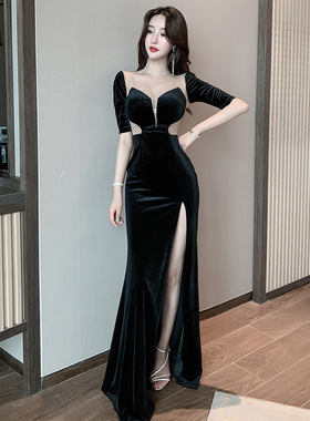 夜 店女装性感连衣裙夜场上班衣服桑拿技师工作服2024年晚礼服裙