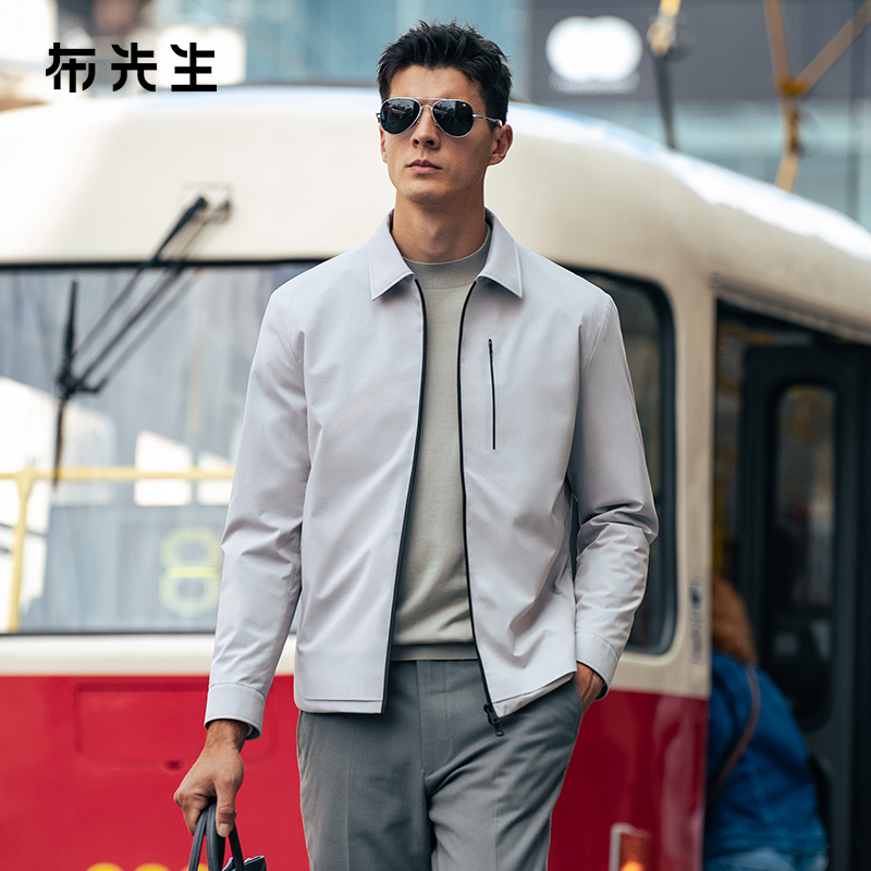 MrBu布先生翻领轻量羽绒服