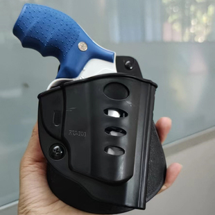 模立方M36左轮套天空法警袖珍小快拔套枪套转轮腰挂儿童玩具.38