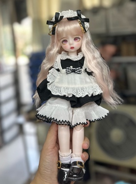 30厘米改妆6分娃娃BJD22关节换装bjdmjd女孩玩具SD洋娃娃生日礼物