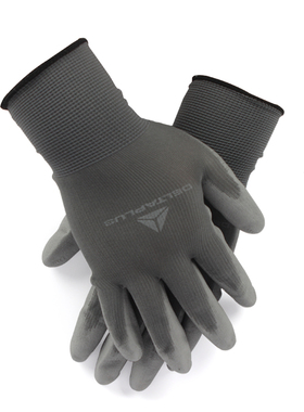 代尔塔耐脏EN388-3121|EN420组装电子半导体手套PU涂层尼龙针织