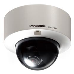 松下 WV-SF346H 高清坚固型简易彩转黑半球网络摄像机 原装正品
