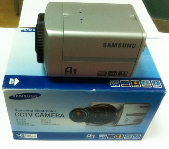 彩砖黑枪式摄像机三星低照度