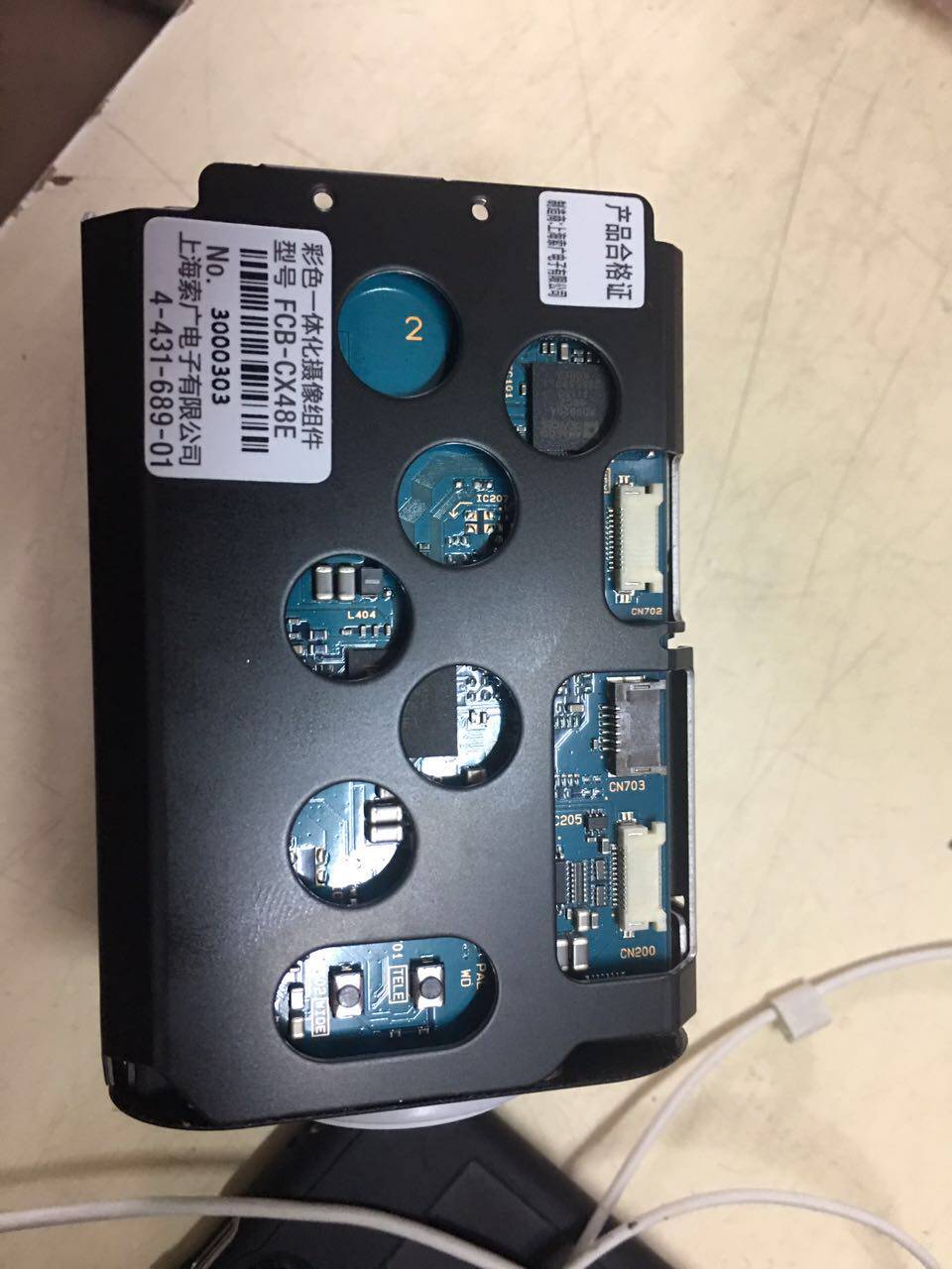 SONY索尼FCB-CX48E N制一体化监控摄像机高速球标清机芯FCB-EX48E