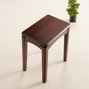 水曲柳全实木方凳餐凳家用餐厅餐桌凳新中式板凳木凳子原木梳妆凳