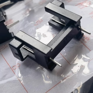 保险座5*20mm黑色无盖 铜脚 保险丝座保险管座支架一包1000只包邮