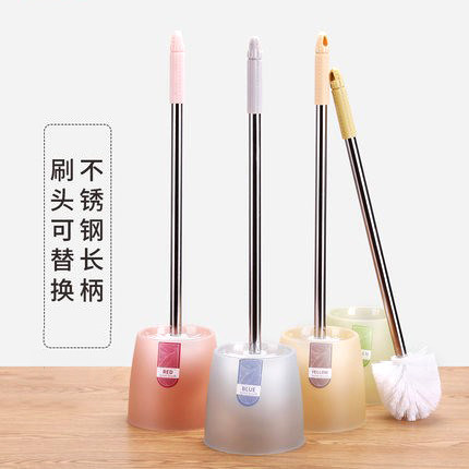美可软毛清洁不锈钢加长杆刷子图片