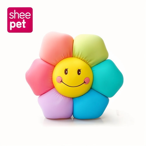 舒宠sheepet粒子七色花睡觉抱枕