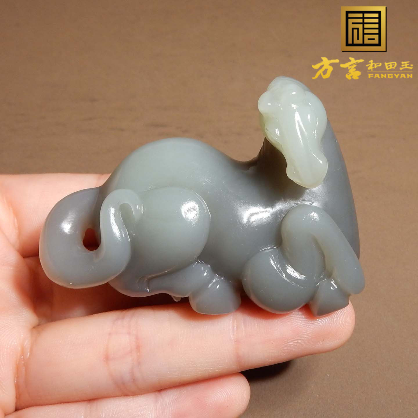 嗨翻天方言品牌和田玉青海料老坑料白玉烟紫带翠一马当先手把件s2,饰品/流行首饰/时尚饰品新,手把件/把玩物,淘宝优惠券,粉丝福利购,淘宝优惠卷