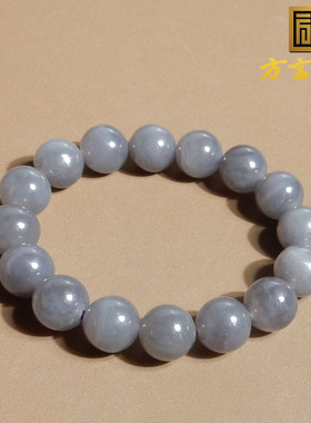 美美哒青海老坑烟紫单圈女神链