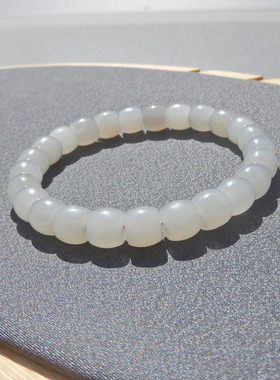 青海老料烟紫8mm直切老型手串