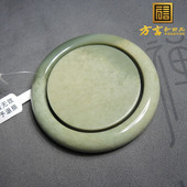 亏麻了方言品牌和田玉新疆特色油细沙枣青籽料55.5mm带镯心手镯R1