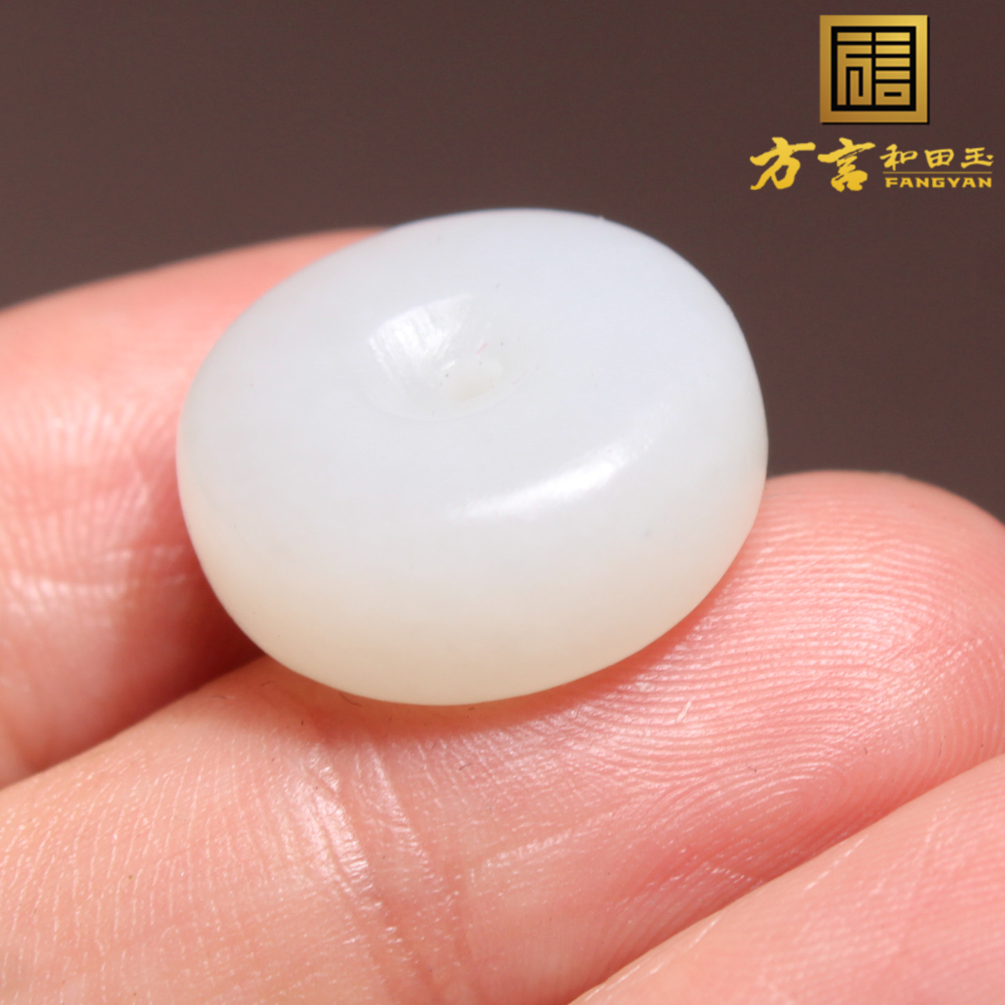 方言和田玉高脂高糯白玉吊坠配饰