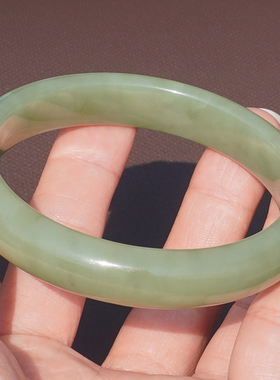 方言企业新疆油润高脂青黄口手镯