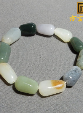方言男女和田玉多宝手链