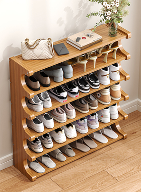 鞋架宿舍桌下简易小窄家用门口鞋柜2025新款爆款多层鞋子收纳神器