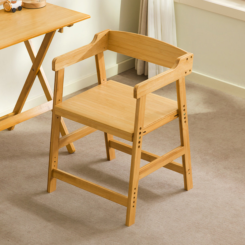 升降儿童学习专用椅子靠背座椅写字可调节学生成长椅家用宝宝餐椅