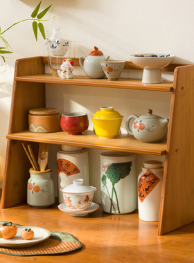 杯架置物架餐桌台面杯架子桌面茶杯水杯咖啡杯茶具收纳桌上放杯子