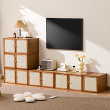 电视柜家用简约现代茶几电视机柜组合小户型实木卧室客厅2025新款